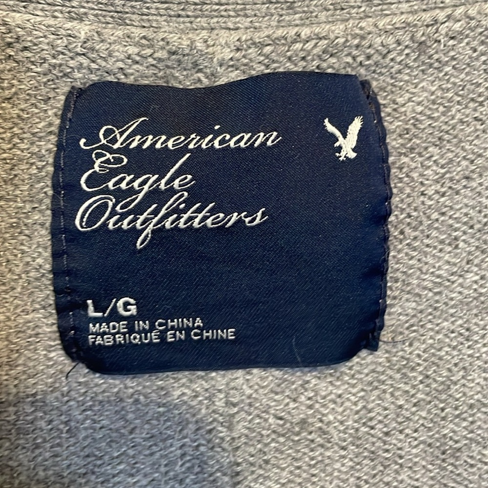 American Eagle Women’s Basic Fitted Grey Cardigan… - image 7